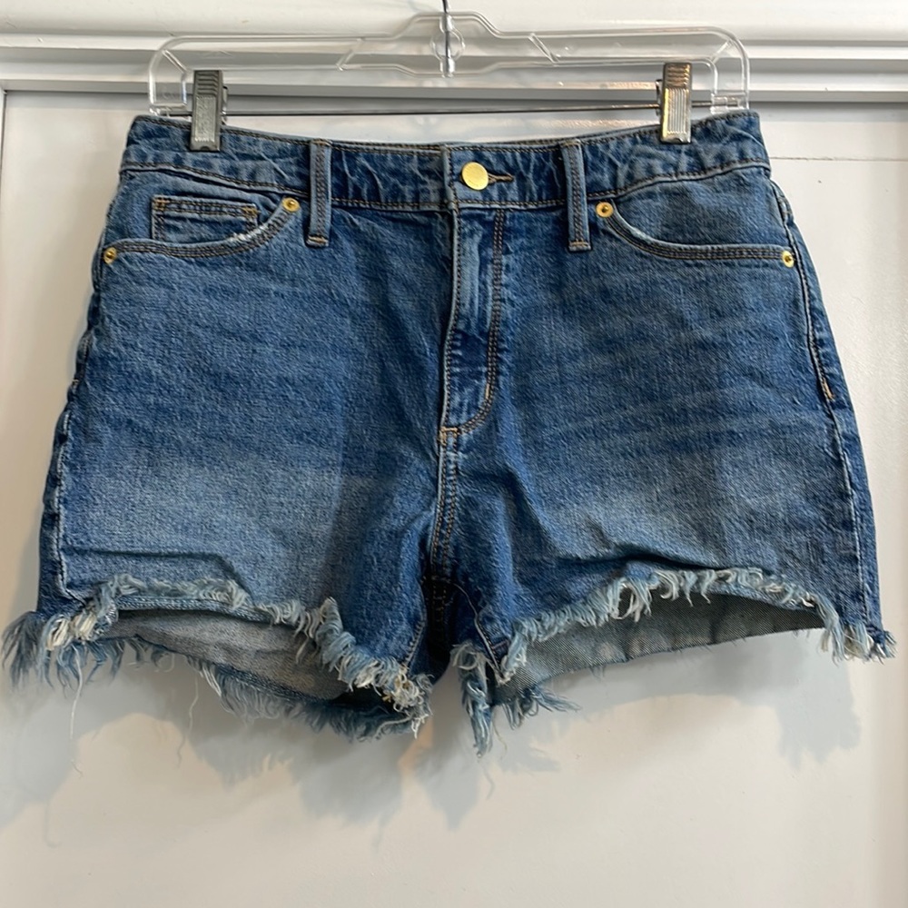 Universal Thread Raw Hem Denim Shorts Size 6